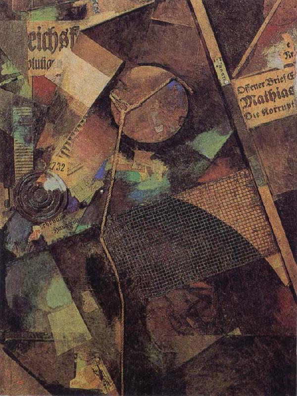 Kurt Schwitters Merz 25 A.The Constella tion china oil painting image